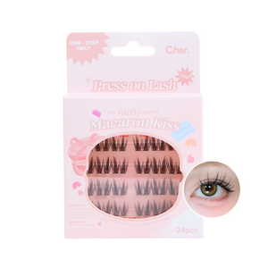 Char 핸드메이드 더 플러피 베이커리 마카롱 키스 인조 속눈썹