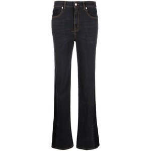 알렉산더맥퀸 알렉산더 맥퀸 로고 패치 부츠컷 진, 블랙계열, Waist (in) 29(KR 74)