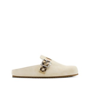 버버리 얼친 스웨이드 클로그, Europe 38(KR 245), 베이지계열