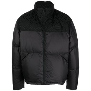 베르사체 집업 패딩 재킷, 블랙계열, Italy 48(KR 100)