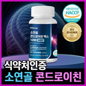 소연골 콘드로이친 mbp 95% 식약처인증, 1개, 60정