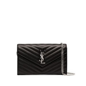 생로랑 Cassandre leather shoulder bag