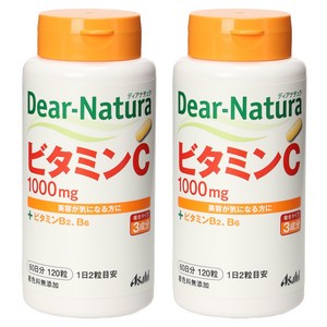 Asahi 디어 내츄라 비타민C 1000mg 캡슐, 120정, 2개
