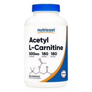 뉴트리코스트 아세틸 L-카르니틴 500mg 캡슐, 180정, 1개