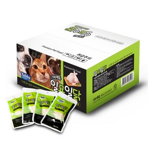 테비 일묘일닭 오리지날 고양이 간식 닭가슴살 22g, 22g, 100개