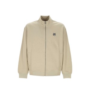 메종키츠네 폭스 패치 집업 스웨터, 베이지계열, Standard S(KR 95)