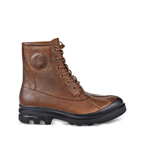 폴로랄프로렌 레더 레이스업 부츠, US 8(KR 260), 브라운계열