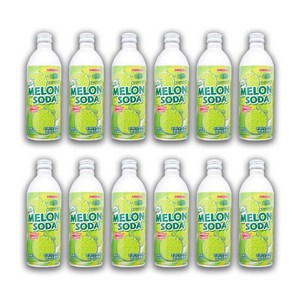 산가리아 멜론 소다 음료, 500ml, 12개