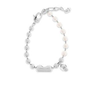 알렉산더맥퀸 스컬 펄 브레이슬릿