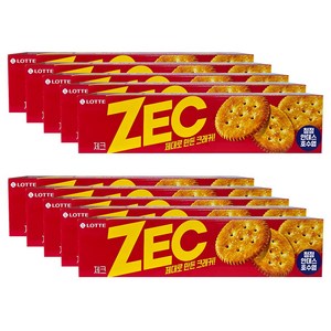 롯데웰푸드 제크, 100g, 10개