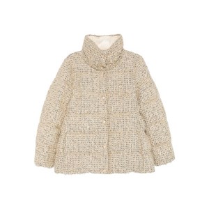 몽클레르 하이 넥 재킷, 베이지계열, Numeric 0(KR 44)