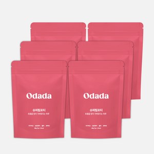 [공식몰] 오다다 슈퍼림포티 대용량, 2g, 24개입, 6개