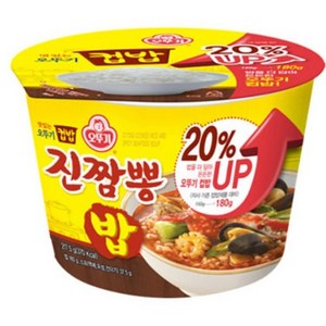 오뚜기 맛있는 컵밥 진짬뽕밥, 217.5g, 12개