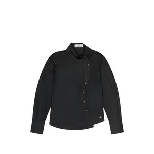 비비안웨스트우드 비대칭 셔츠, 블랙계열, Italy 40(KR 55)