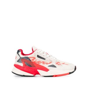 아디다스 피오루치 팔콘 스니커즈, UK 4.5(KR 230), 베이지계열+레드계열