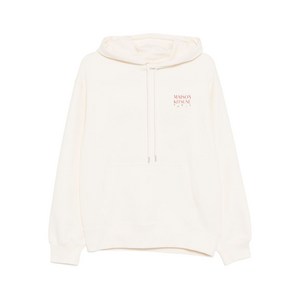 메종키츠네 로고 프린트 후디, 베이지계열+레드계열, Standard M(KR 100)