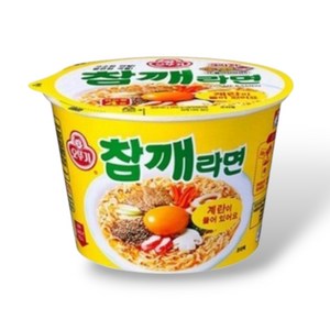 오뚜기 참깨라면 용기 110g, 12개