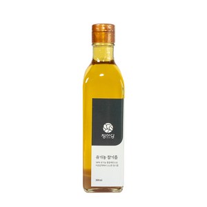 저온압착 유기농 참기름 고소한 100% 통참깨 단 1회 착유, 1개, 300ml