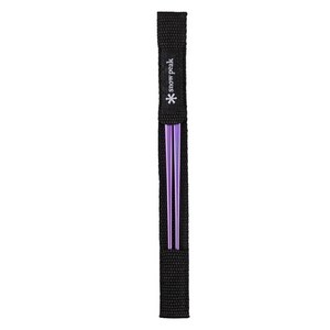 스노우피크 티타늄 젓가락 캠핑용품 Snowpeak Anodized Titanium Chopsticks, 4. 퍼플(SCT-..., 1개