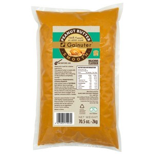 제이넛터 무가당 100% 땅콩버터 대용량, 2kg, 1개