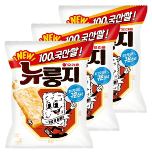 오리온 뉴룽지, 75g, 3개