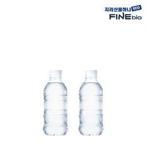 물하나 ECO 생수 무라벨, 330ml, 60개