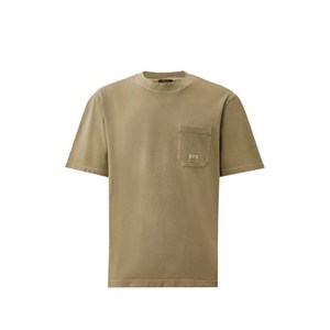 C.P.컴퍼니 반소매 포켓 티셔츠, 베이지계열, Standard S