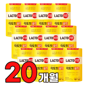 종근당건강 락토핏 생유산균 골드, 100g, 12개