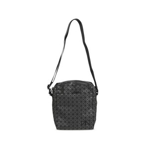 바오바오이세이미야케 보이저 기하학 패턴 코튼 크로스 백