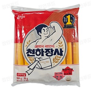 진주햄 천하장사 오리지날 소시지, 504g, 5개