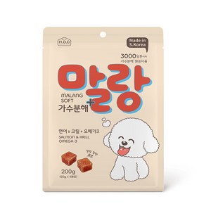 HDC 말랑소프트 가수분해간식, 1개, 200g, 연어