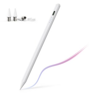 JAMJAKE 정전식 스타일러스 스마트 터치펜 아이패드 & 스마트폰 99% 기종 자석 부착 + 정전기 방지 장갑 Q77