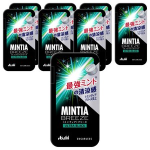 Asahi Mintia Breeze Ultra Black 아사히 민티아 브리즈 울트라 블랙 30입 8팩, 22g, 8개