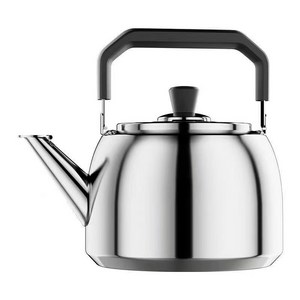 Siemzon 304 스텐 대용량 휘슬 인덕션 물끓이는 주전자, 실버, 5L, 1개