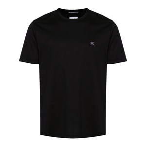 C.P.컴퍼니 로고 패치 티셔츠