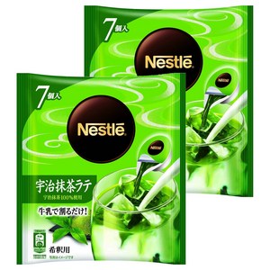 네슬레 우지 말차 라테 포션, 11g, 7개입, 2개