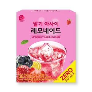 우리차 딸기 아사이 레모네이드