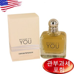 Because It's You 3.4 oz WOMEN, 1개, 100ml