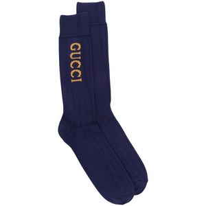 구찌 인타르시아 니트 로고 양말