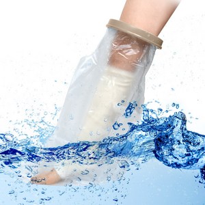 이야 기브스 방수 커버 팔 다리 소/중/대, 1개, 다리(중)