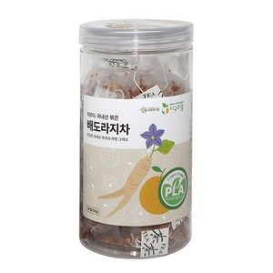 지구마을 생분해필터 PLA 국내산 배도라지차 블렌딩 삼각티백, 1g, 50개입, 1개