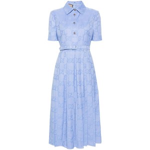 구찌 GG 자카드 미디 드레스