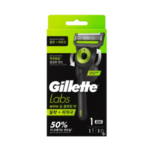 질레트랩스 딥클렌징바 면도기 세트