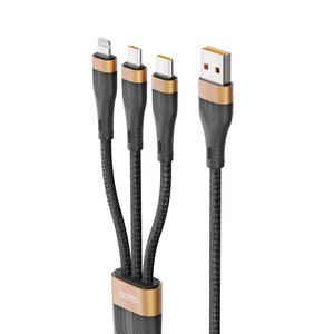 엑토 USB 3in1 C타입 아이폰 5핀 충전 케이블 USB-44