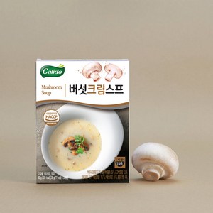 매일아침 아침스프 깔리또 버섯크림 즉석스프, 1개, 60g