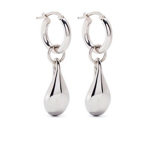 마르니 티어드롭 후프 이어링