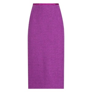 돌체앤가바나 레이첼 트위드 스커트, 바이올렛/보라계열, Italy 42(KR 55)