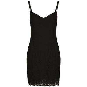 돌체앤가바나 킴 돌체앤가바나 코르도네토 레이스 미니 드레스, 블랙계열, Italy 42(KR 55)