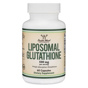 더블우드 Liposomal Glutathione 500mg 캡슐, 60정, 1개