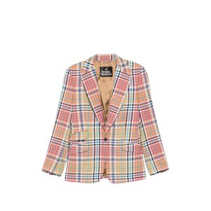 비비안웨스트우드 체크 포켓 재킷